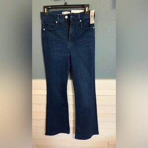 LOFT Dark Blue Boot Cut Jeans